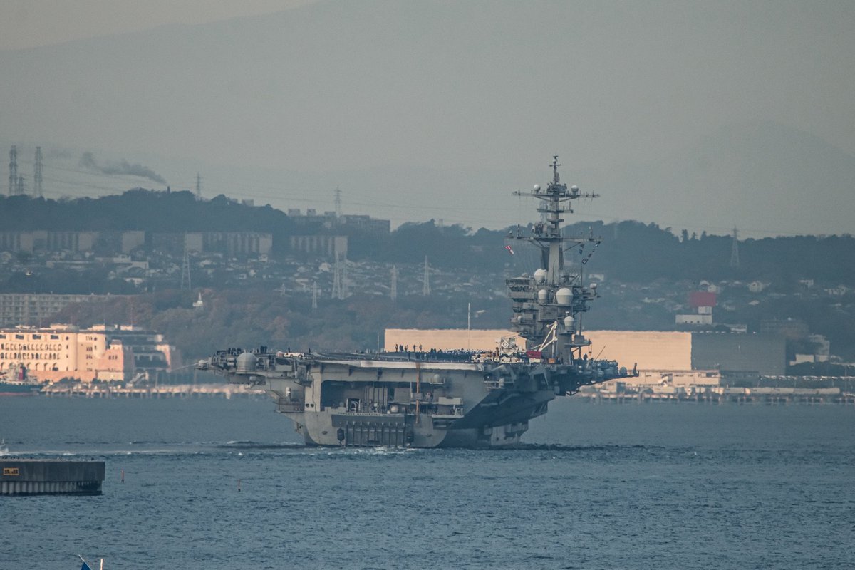 2025/12/11 原子力空母ジョージ・ワシントン USS George Washington