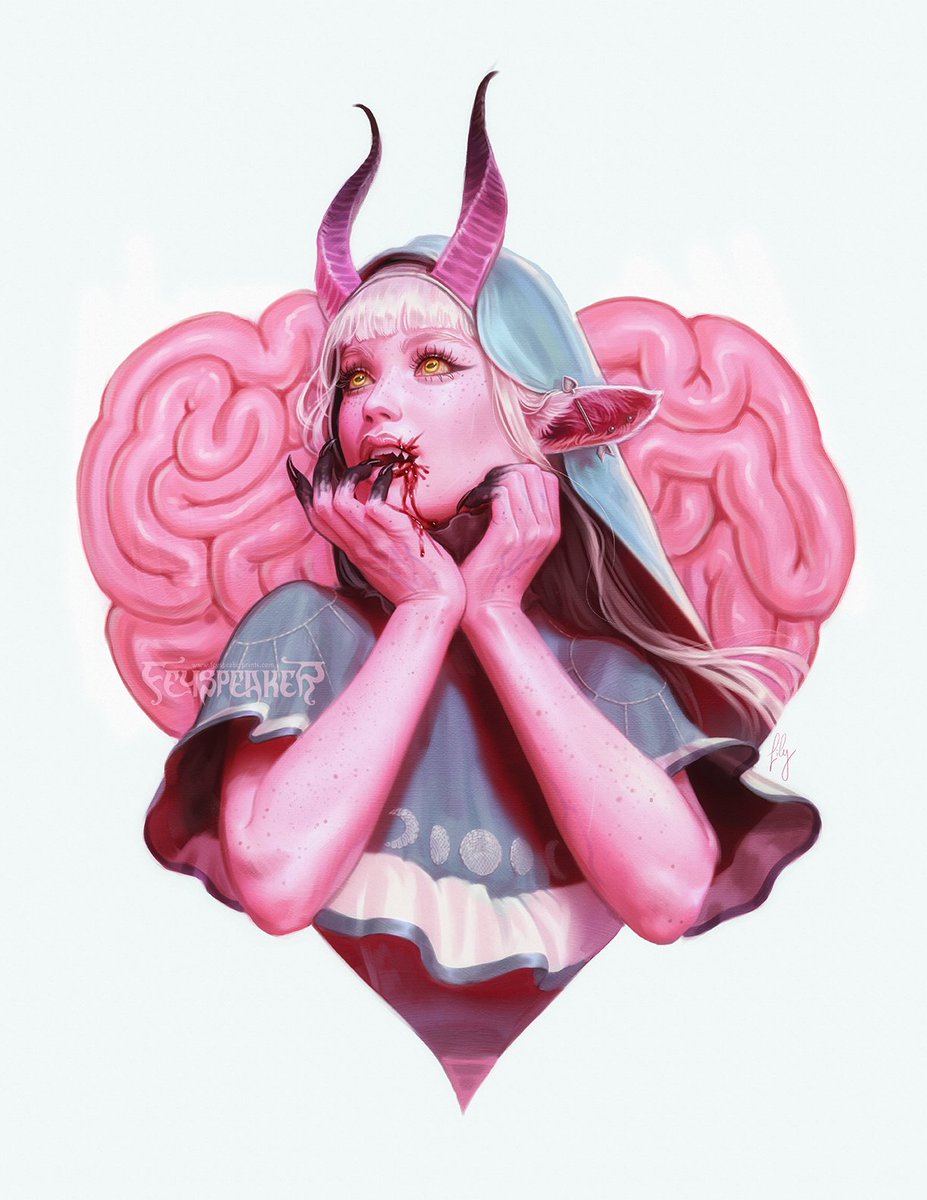 our favorite flesh eating demon princess 🥺💗🩸
#Tyranny #CriticalRole #criticalrolefanart