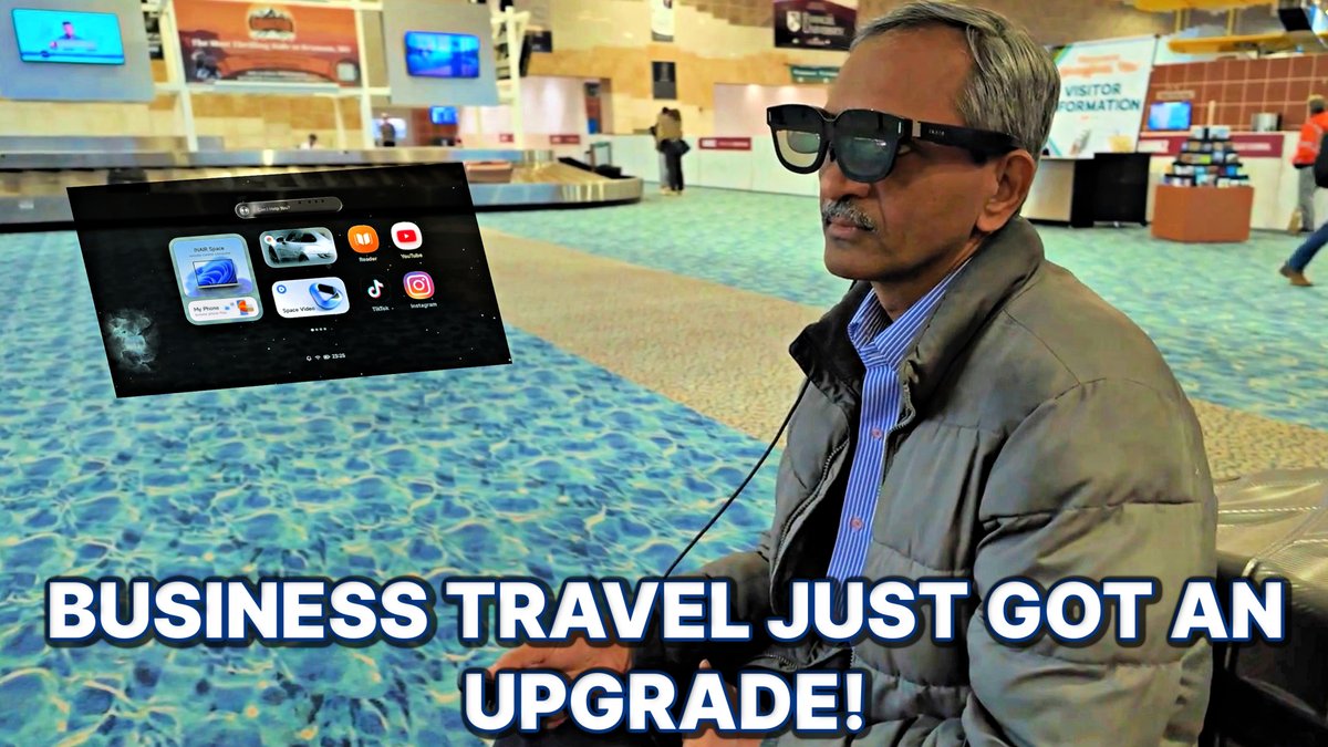 vrgamerdude's tweet image. I love demoing XR tech to people who&apos;ve never seen it before... A lot of folks are experiencing spatial computing for the first time and it&apos;s amazing to see minds open in real-time to new possibilities! 😎

youtu.be/uLCU828ug5s?si… 

#spatialcomputing #arglasses #travel