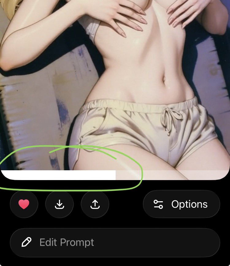techdevnotes's tweet image. Imagine now has Seek bar for Video in Grok iOS App