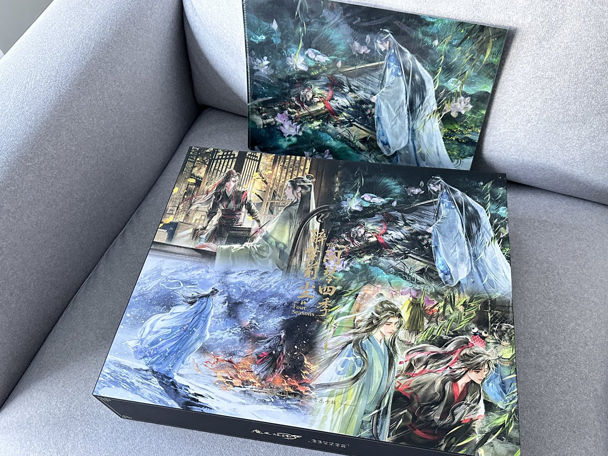 miscellanem's tweet photo. Finally got my MDZS donghua soundtrack from @AsiaGou!!! Love love love it! It was so stressful trying to shoot for it when it first dropped. Thank you for having sales open for so long, and making it all work ❤️ https://t.co/0MC2D1iepc