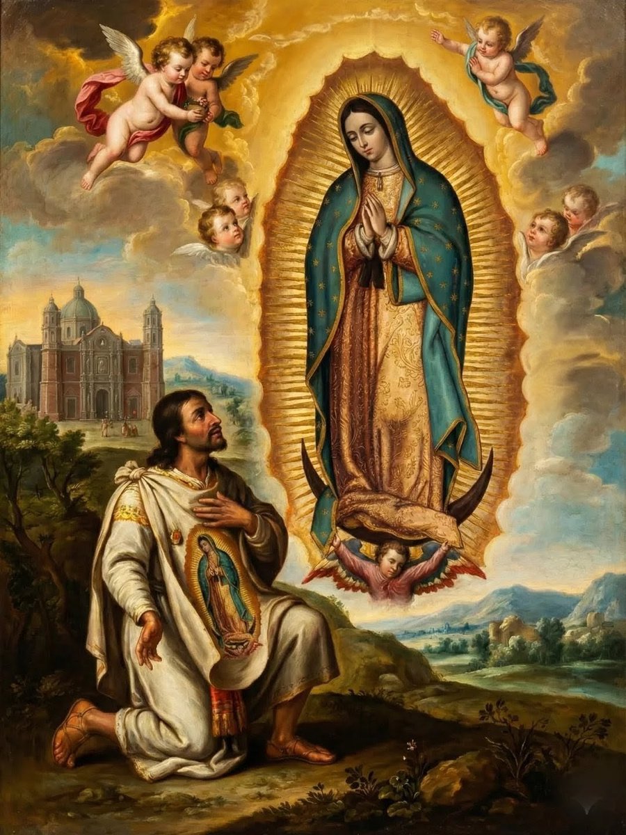✨La Virgen de Guadalupe dijo: “Cuando construyan mi casita, mi templo, allí  estaré siempre dispuesta a escuchar su llanto, su tristeza, para remediar, para curar todas sus diferentes miserias, sus penas y sus dolores.

Virgen de Guadalupe, ruega por nosotros.🕯️🌹✨