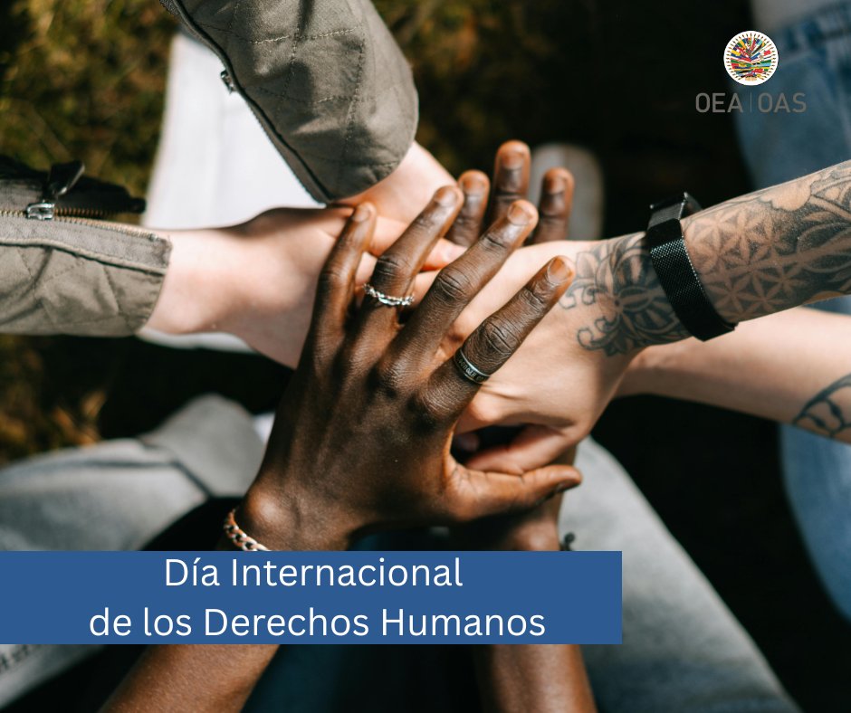 En este #DíaInternacionalDeLosDerechosHumanos, reafirmamos nuestro compromiso colectivo con la dignidad, la libertad y la igualdad de todas las personas en las Américas, principios que están en el corazón de la Carta de la OEA y de la Carta Democrática Interamericana.

El Sistema