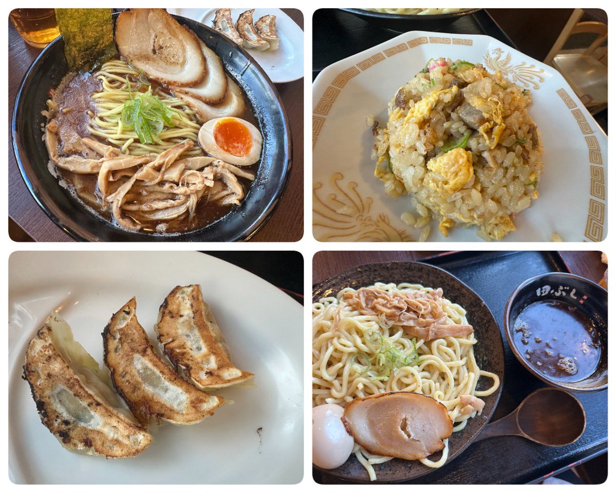 BJ_mt222's tweet photo. 麺処田ぶし 湘南台店
田ぶしらーめん
田ぶしつけ麺
チャーハン 餃子😋 https://t.co/bOseKz6o04