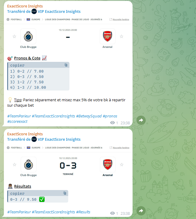 ExScoreInsights's tweet photo. Un magnifique 5/8 ✅ du côté du VIP aujourd'hui 🚀
Tu peux tjrs nous rejoindre et encaisser aussi, contact moi: https://t.co/bYGtxAX8vY !
#TeamParieur #Results https://t.co/Ent6KcZN7L
