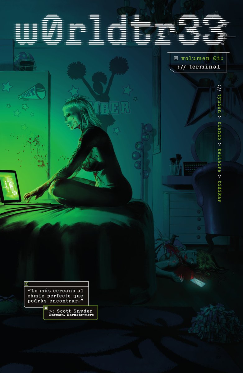 THEREALROLOISME's tweet photo. El siniestro futuro posible: «W0rldtr33» de James Tynion IV, Fernando Blanco y Jordie Bellaire. Norma Editorial.
https://t.co/eyDhSz2je5
#FernandoBlanco #imagecomics #JamesTynionIV #jordiebellaire #normaeditorial #Undernet #w0rldtr33
@NormaEditorial @LHMagazin @FdoBlanco https://t.co/uPrqnQsDCM