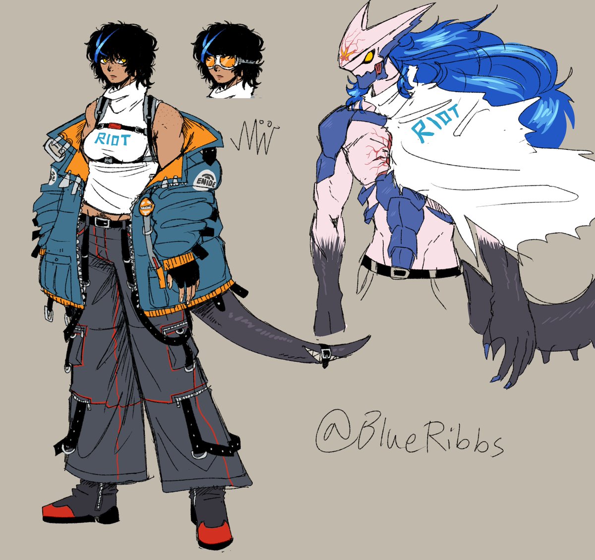 unika redesign :D felt good to do one of these again. decided to go all in and give her a dragon install as well that resembles  both sol and justice