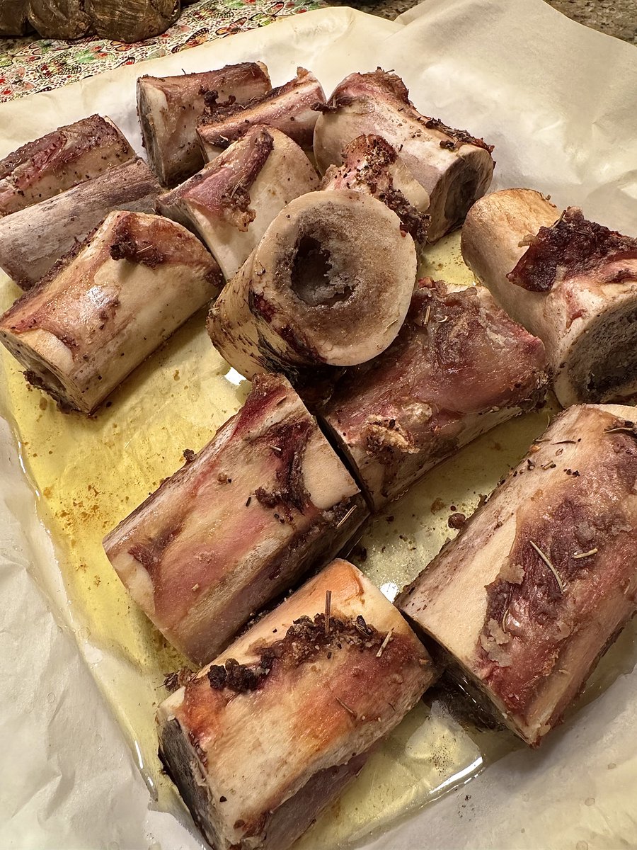 I’ve been reduced to eating bones 😭