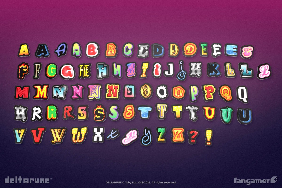 Fangamer's tweet image. Refrigerator messages have never scored this high on the FUN-O-METER before!

Available now in our DELTARUNE collection: fangamer.com/collections/de…