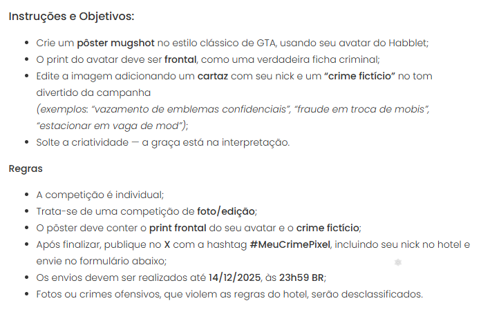 nao encontrei a parte "proibido o uso ou auxilio de ia" 🤔, normalmente colocam né....
