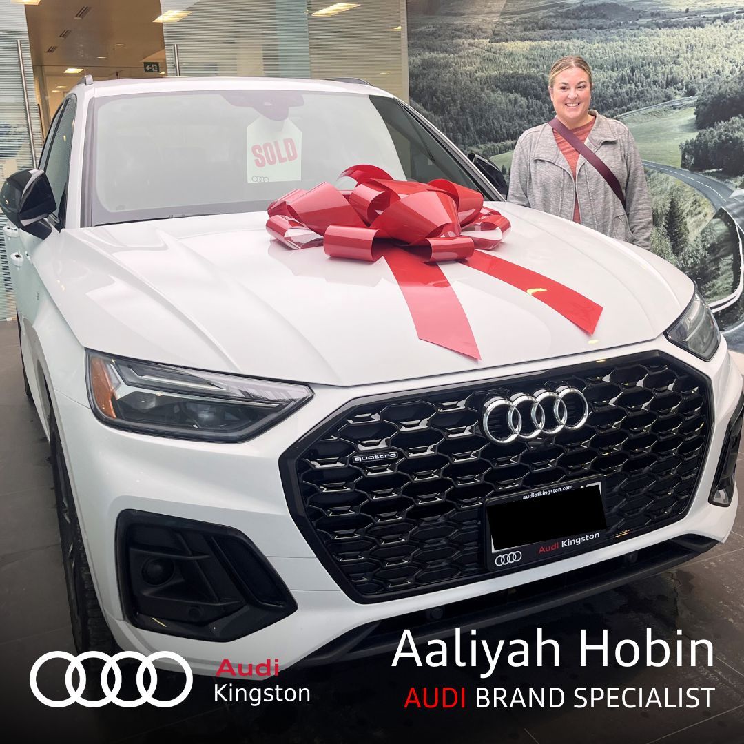 KingstonAu29366's tweet image. 👏 Tiffany just made a serious upgrade. She traded in her 2019 Honda Civic Si manual and drove home in this stunning 2023 Audi Q5 Sportback. Aaliyah Hobin was the Brand Specialist who helped bring it all together!

#audi #audilove #audilover #ygk #ygklove #audiq5 #audiq5quattro