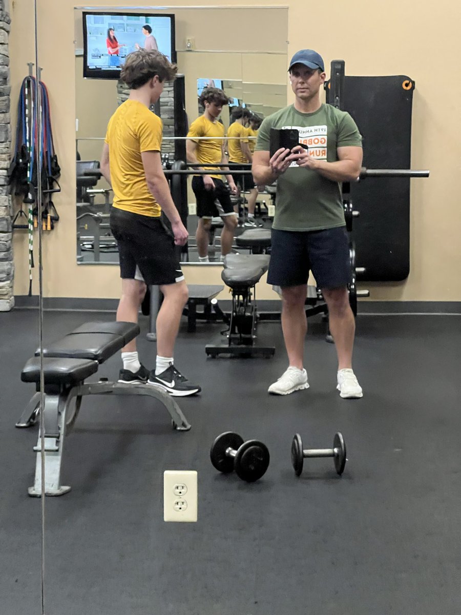 My oldest son is 15 and has started joining me at the gym. Gym time has become family time, and I love it.