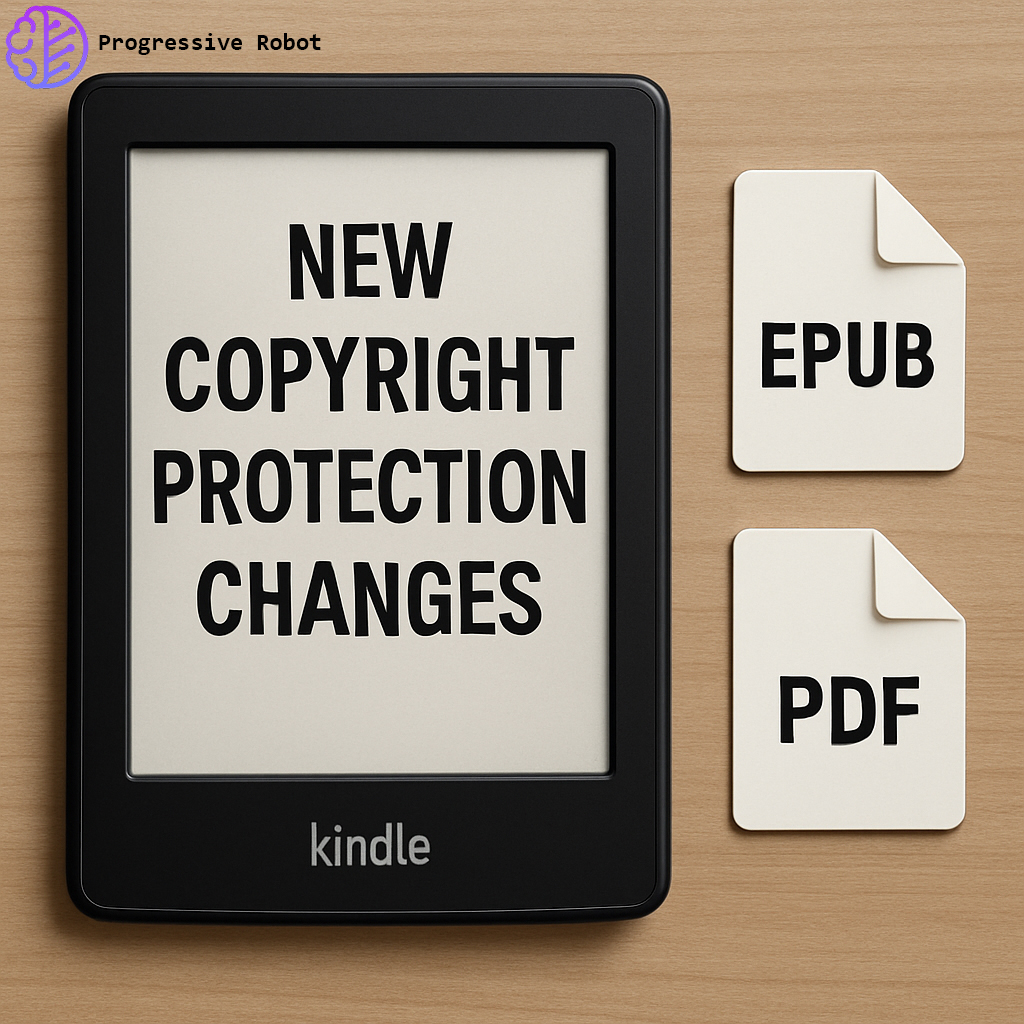 ProgresiveRobot's tweet image. Amazon has announced that authors can now offer DRM-free ebooks in EPUB and PDF formats through Kindle Direct Publishing. Authors will have to opt in for older titles, and some authors may choose to enable DRM to prevent PDF downloads.
#Amazon #KindleDirectPublishing #ebooks #DRM