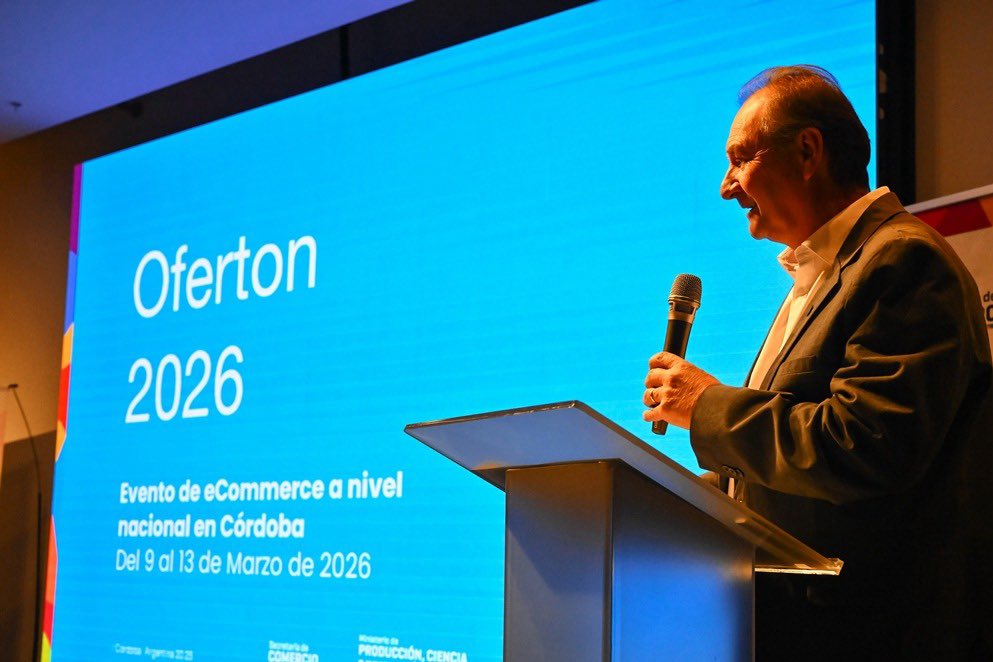 ¡Vuelve #Ofertón en 2026! 🤩 La nueva edición se realizará del 9 al 13 de marzo. 🗓️

💫 La iniciativa impulsa la #competitividad de los comercios cordobeses en el mercado digital. Contará con una plataforma web centralizada 👩🏻‍💻 que funcionará como vidriera de los comercios