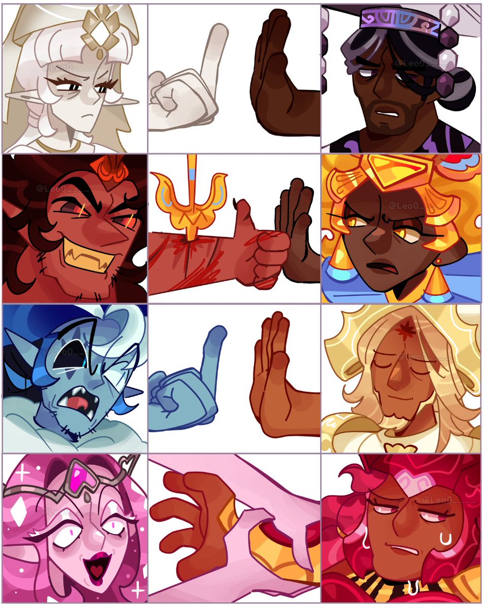 Months ago I saw someone make a drawing like this and I wanted to make one too BUT I'VE BEEN DOING THIS FOR ABOUT 4 MONTHS 🥲🥲

#cookierun #cookierunkingdom