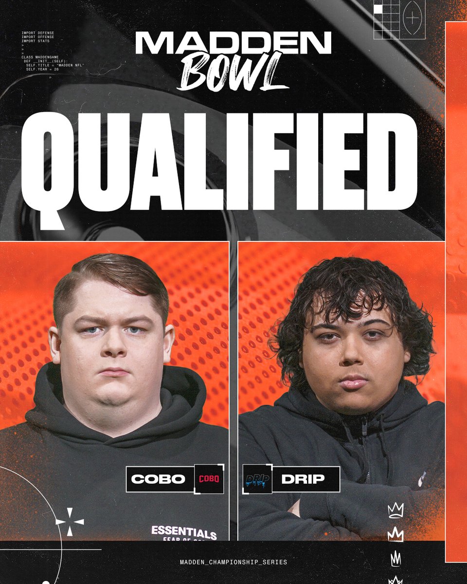 Madden Championship Series tweet media