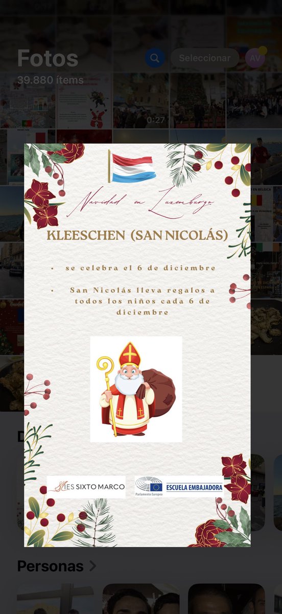 Navidad en Europa <a href="/sepiegob/">SEPIE</a> 
<a href="/EUErasmusPlus/">Erasmus+</a>
#ErasmusPlus
@ErasmusPlusSEPIE 
@parlamentoeuropeo
@europedirectcvalenciana
/Europedirectcvalenciana
<a href="/Europarl_ES/">Parlamento Europeo en España</a>
Parlamentoeuropeo.ES
@europeanparliament 
Escuelasembajadoras.eu
#EPAS 
#escuelasembajadoras 
@comisioneuropea