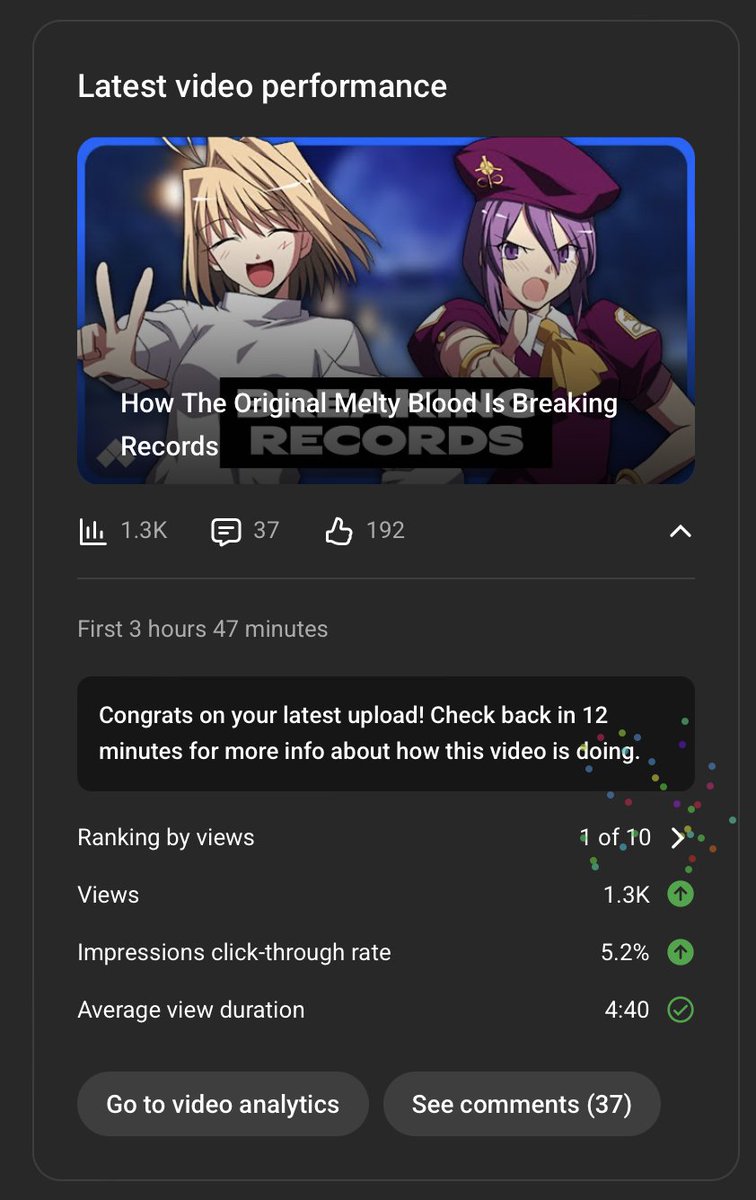 The first video post <a href="/Evo/">Evo</a> announcement show usually gets a bit more attention, so I'm glad we could put some more eyes on the ever growing Melty Blood scene with this feature on MBAACC. Excellent work by <a href="/Pepto_Griswold/">Pepto Griswold @ CapCup & AWT</a> and <a href="/NervousNick/">Nick Cramer @nervousnick.bsky.social</a> on this piece!