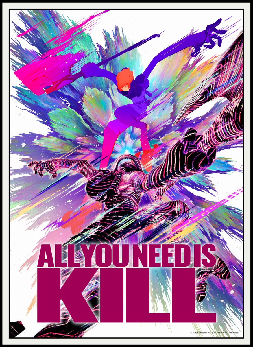 M_W_Key's tweet photo. All You Need Is Kill (2025) / #MoviePosters #ComingSoon / Size: 2167 x 2972 / 2167 x 3168 / #AdultAnimation #Japanese #ComputerAnimation #Anime #Action #SciFi / Directors: #KenichirôAkimoto • #YukinoriNakamura / IMDb Rating: 6.6/10 https://t.co/fwO3eMhVIf