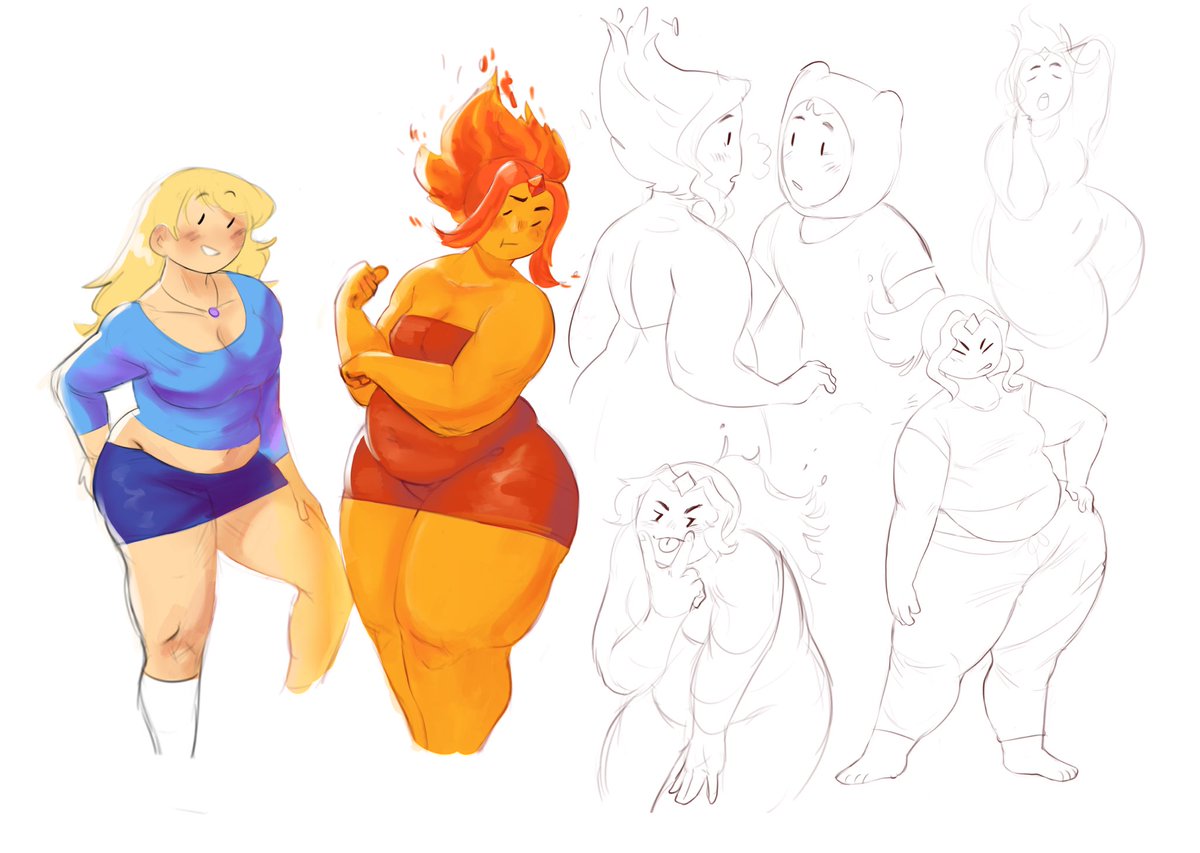 FluffRipt's tweet image. Doodles