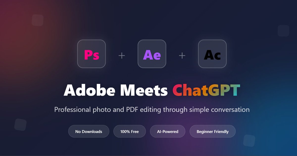 How to Use Adobe’s Photo and PDF Editing Tools Inside ChatGPT.
guidantech.com/how-to-use-ado…

#chatgpt #AdobePhotoshop #pdf #PDFOfTheDay