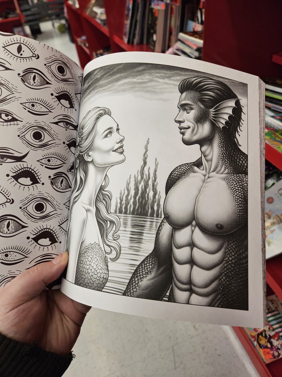 I had to see the AI generated Monster Fucker coloring book and now all of you have to too.