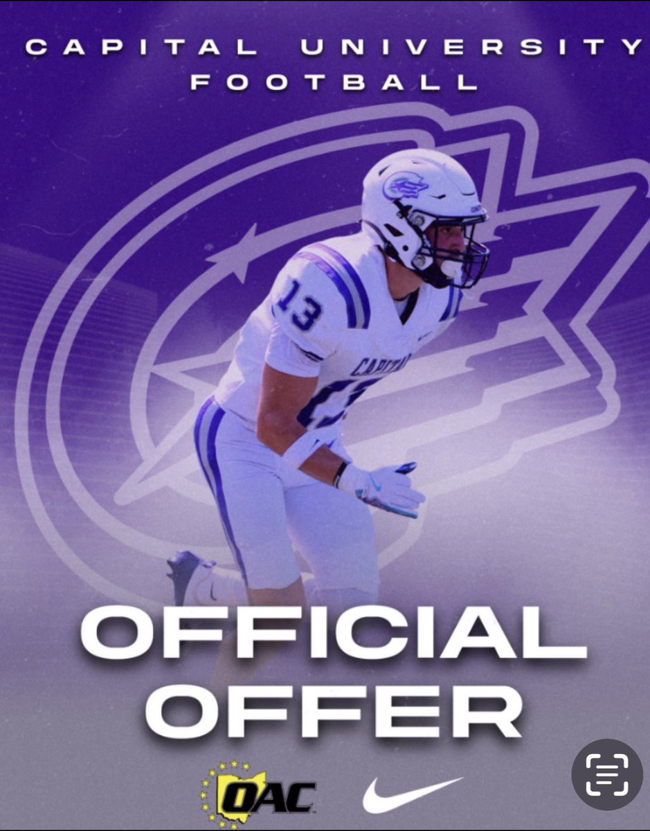 kadinthomas16's tweet image. I want to express my Gratitude to @CoachGreen_CapU and @CapitalU_FB for the official offer to play the sport I love at the next level. 
@TheAndyPoole @MrCoachLee @QBHitList @HighSchoolBlitz @peedeesportss