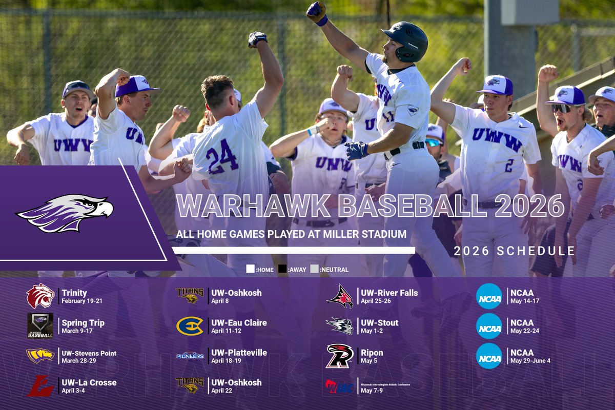 Mark your calendars Warhawk Nation. #GoldStandard