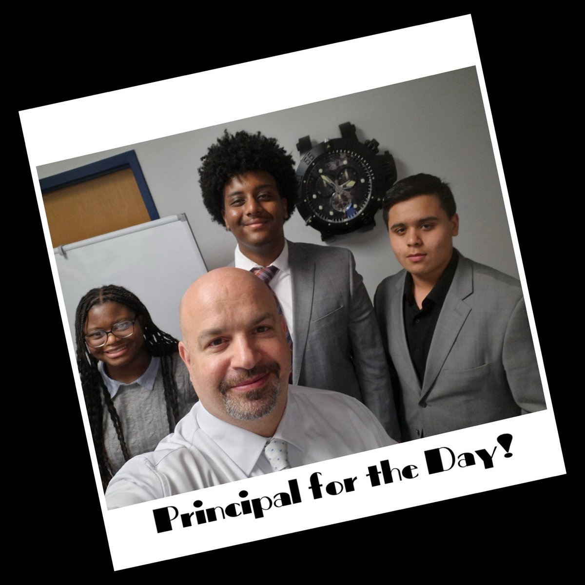 We had the BEST day as we hosted our fourth event of Principal for the Day. Students learned about leading and managing a school, and conversations with various staff helped them learn the "why" for entering this most noble of fields. Go SoCo!