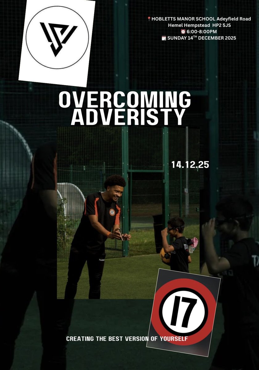 Mental Health Matters Charity Event for young kids 

Myself and x2 Professional footballers are sharing our journey through adversity to the hundreds in attendance. 

Let’s spread awareness together justgiving.com/page/elitex?ne…

#MentalHealthAwareness #Football