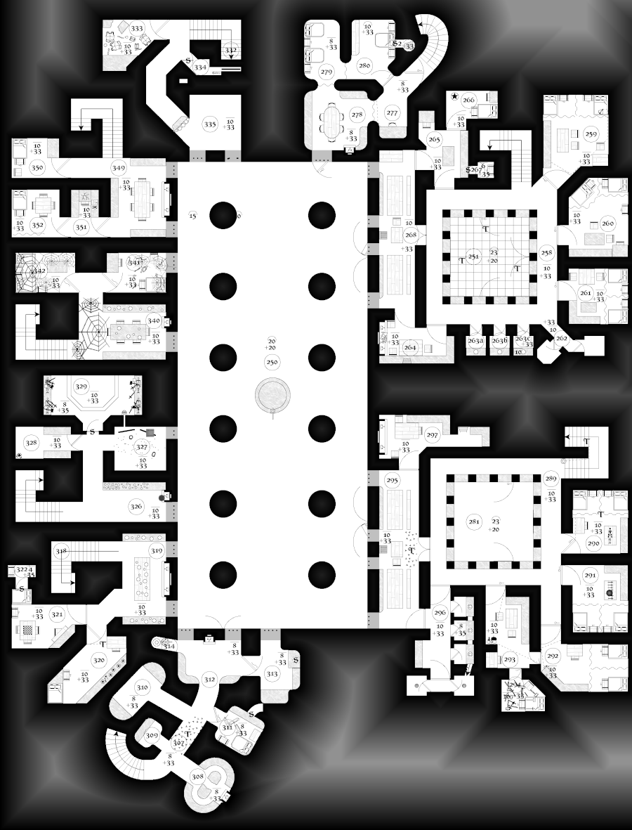 ZathrasAdventur's tweet photo. #dungeon25 #Day352 A dusty old disheveled old bed sits in the corner in front of a chest. Four chairs are pushed into a table covered in various skeins of ancient wool and the beginnings of a knitted sock. Hanging on the wall is a knitted blanket of runes. https://t.co/LpstLXWwzT https://t.co/FBaIKzQg3K