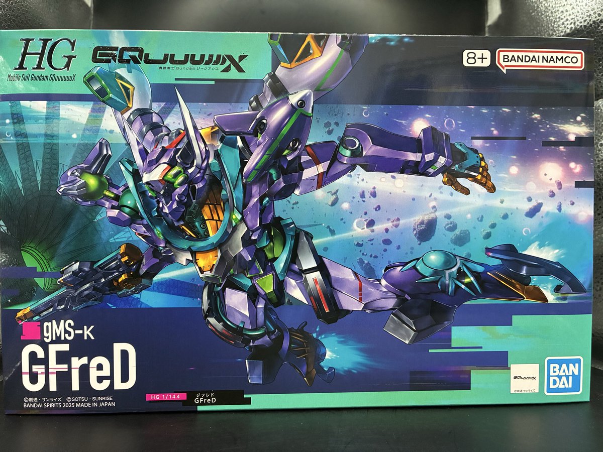 本日の模活 HG GFreD（ジフレド）素組です。 #ジークアクス #HG