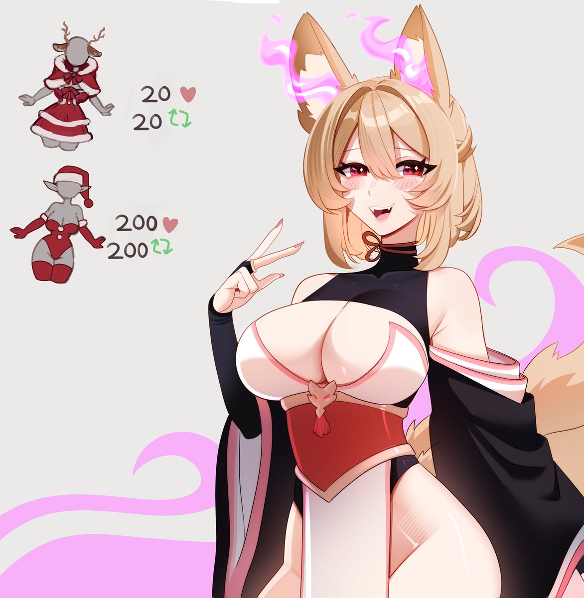 Let’s get into some more festive clothes, shall we?~

#ObaesisArt #VTuber素材 #VTuber