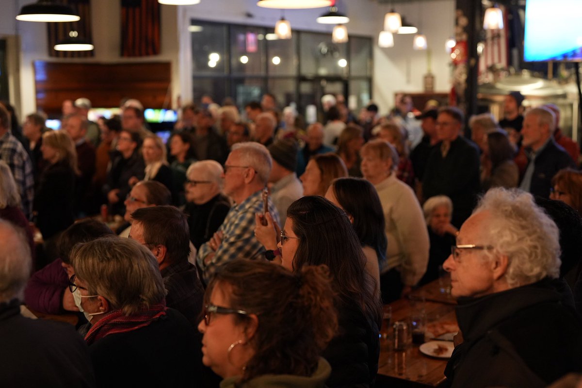 I want to extend a massive thank you to everyone who joined me for an absolutely electric campaign launch here in Charlottesville.