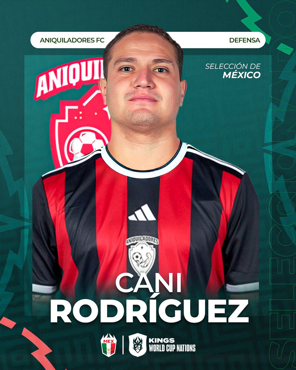Cani se incorpora como el quinto jugador seleccionado para defender los colores de México en la Kings World Cup Nations.

#KWCN