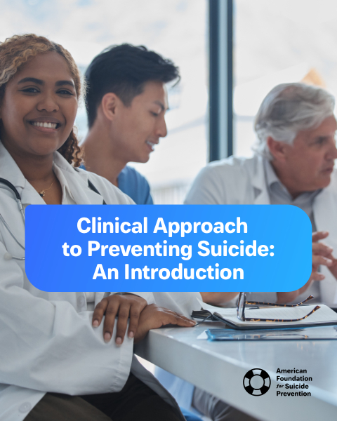 AFSPphilly's tweet image. Our NEW program "Clinical Approach to Preventing Suicide: An Introduction (CAPS)" provides healthcare professionals an overview of identifying patients at risk for suicide, interventions, and treatments. 

Read: afsp.org/story/new-prog…