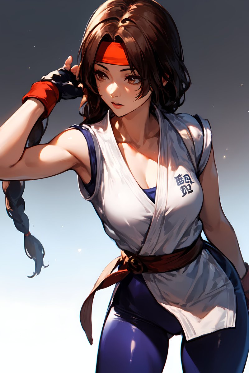 0rototeen128451's tweet image. やっぱり極限流
#kof #YuriSakazaki #AIart