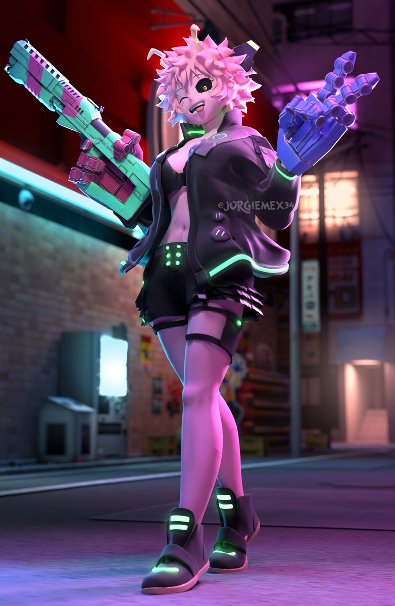 Ashido! ✨
Rebecca Cosplay! 😜🌃