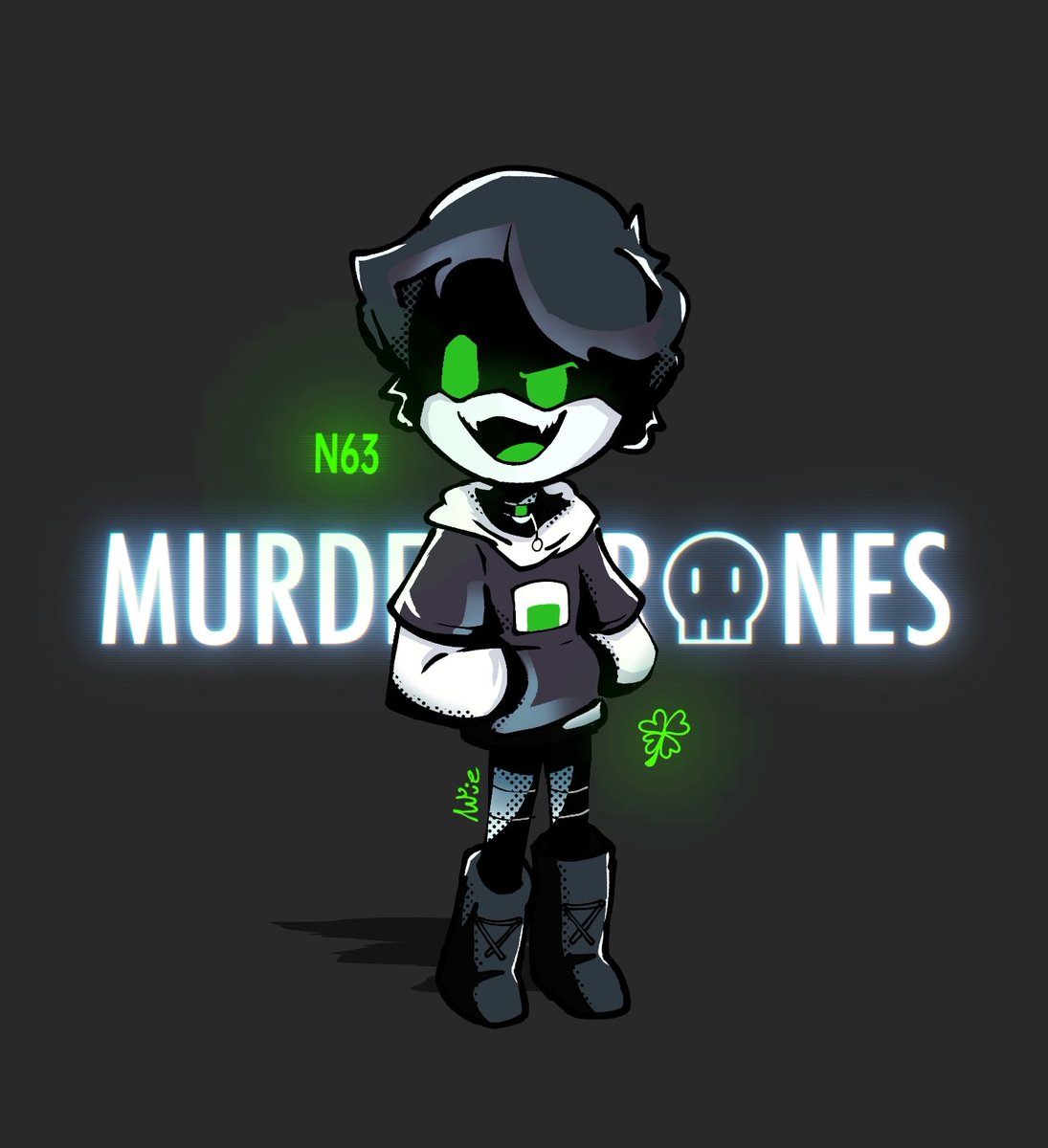 Nukie63's tweet photo. Murder drones style Nukie!! "N63"
(Extra character to die)

#murdedrones #murdedronesfanart #artmoots https://t.co/ugf42wr3Xn