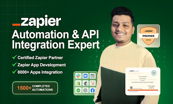 mabasa_tino's tweet image. Let Ashar set up your Zapier automations — fast and reliable integrations that streamline your workflow and reduce manual tasks.⚡🤖✨

Backend Developer — ⭐4.9 (1136 reviews) • 📌8 orders • From $100

Order here: go.fiverr.com/visit/?bta=101…

  #Automation #backendprogramming