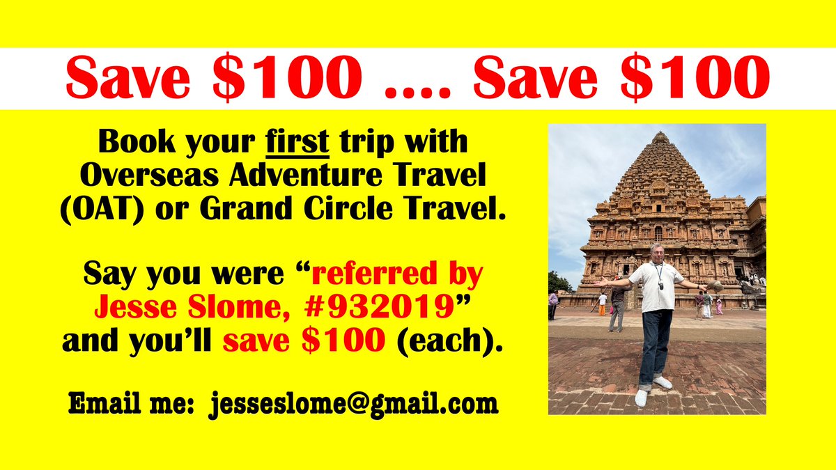 Just posted this 6 minute video shot during my Soul of India trip. Wonderful experience. What a bargain. Last minute deals offered by Overseas Adventure Travel (OATTravel.com) cost about $100 a day. Well worth checking out future specials. youtube.com/watch?v=UW6Lmh…