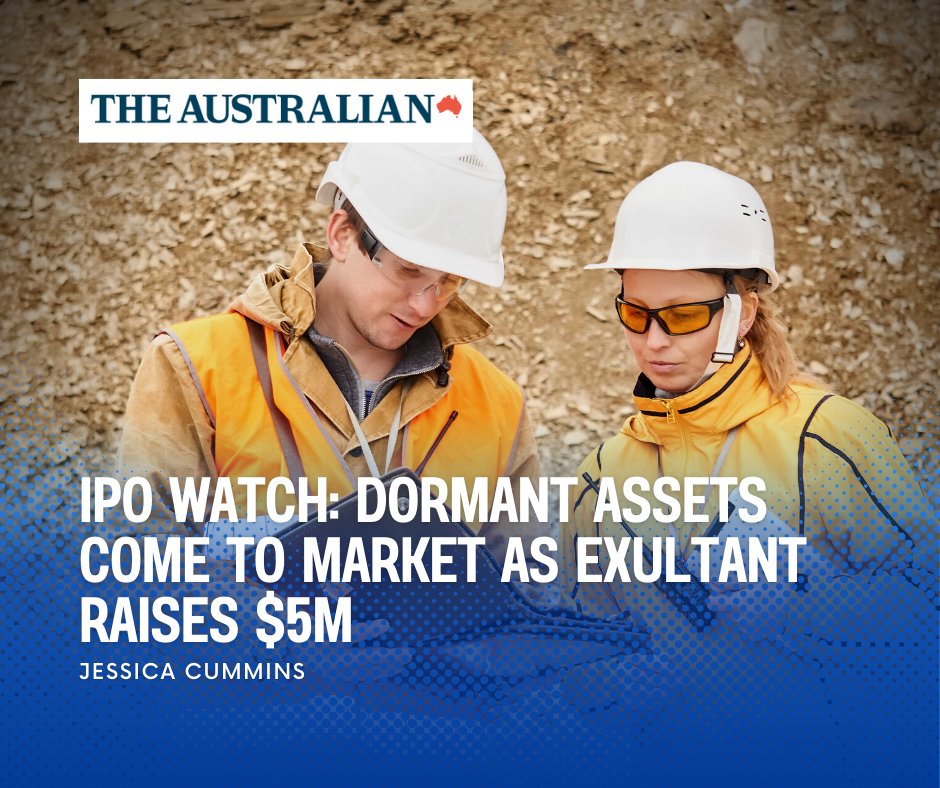 Exultant Mining listing today under ASX Code: 10X

<a href="/Exultant_10X/">Exultant Mining</a> has a suite of Gold, Silver and Copper exploration assets in NSW and WA.

Projects include Peak View’s century-old ‘10-kilo’ silver hit at Big Badja recording 9,469g/t silver and 10.22g/t gold from old near surface