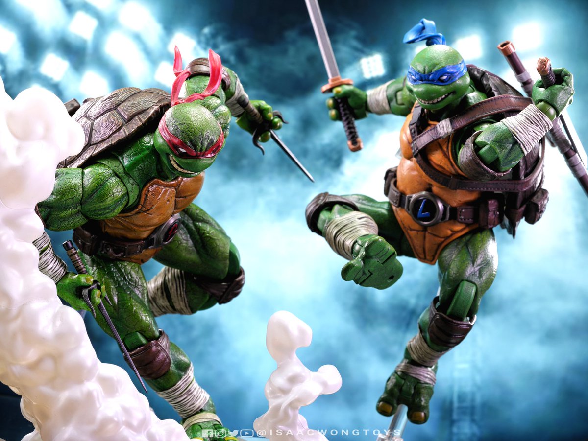 isaacwongtoys's tweet photo. The Best 1/12 TMNT, thank you LingJi Hun❤️

[LingJiHun] Teenage Mutant Ninja Turtles (TMNT) - 1/12 Leonardo &amp; Raphael

#靈機魂 #LingJiHun #TeenageMutantNinjaTurtles #TMNT #Leonardo #Raphael #忍者タートルズ #SHF #Mafex #IsaacWongToys https://t.co/1fCamXPEQh