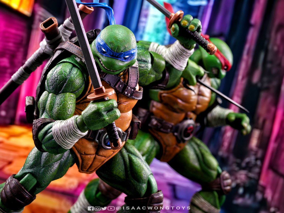 isaacwongtoys's tweet photo. The Best 1/12 TMNT, thank you LingJi Hun❤️

[LingJiHun] Teenage Mutant Ninja Turtles (TMNT) - 1/12 Leonardo &amp; Raphael

#靈機魂 #LingJiHun #TeenageMutantNinjaTurtles #TMNT #Leonardo #Raphael #忍者タートルズ #SHF #Mafex #IsaacWongToys https://t.co/1fCamXPEQh