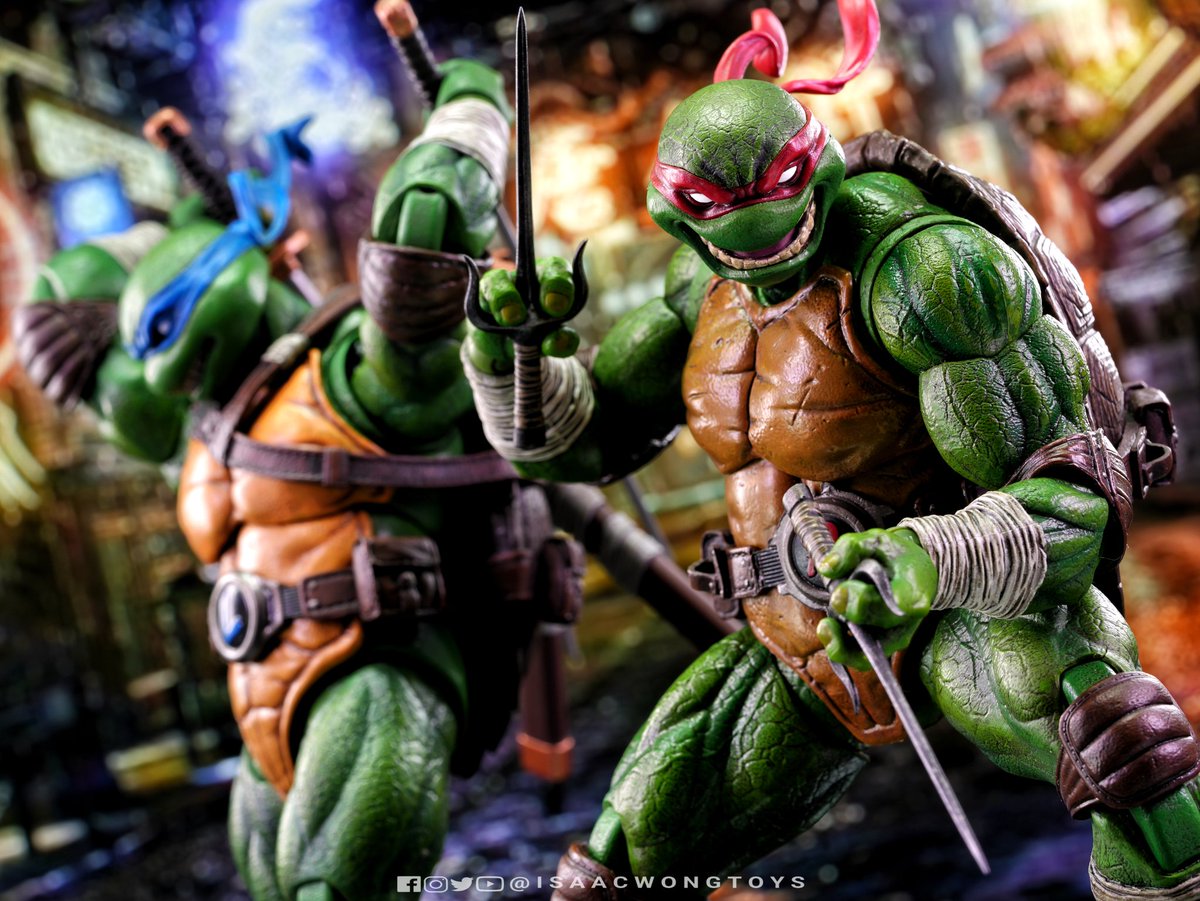 isaacwongtoys's tweet photo. The Best 1/12 TMNT, thank you LingJi Hun❤️

[LingJiHun] Teenage Mutant Ninja Turtles (TMNT) - 1/12 Leonardo &amp; Raphael

#靈機魂 #LingJiHun #TeenageMutantNinjaTurtles #TMNT #Leonardo #Raphael #忍者タートルズ #SHF #Mafex #IsaacWongToys https://t.co/1fCamXPEQh