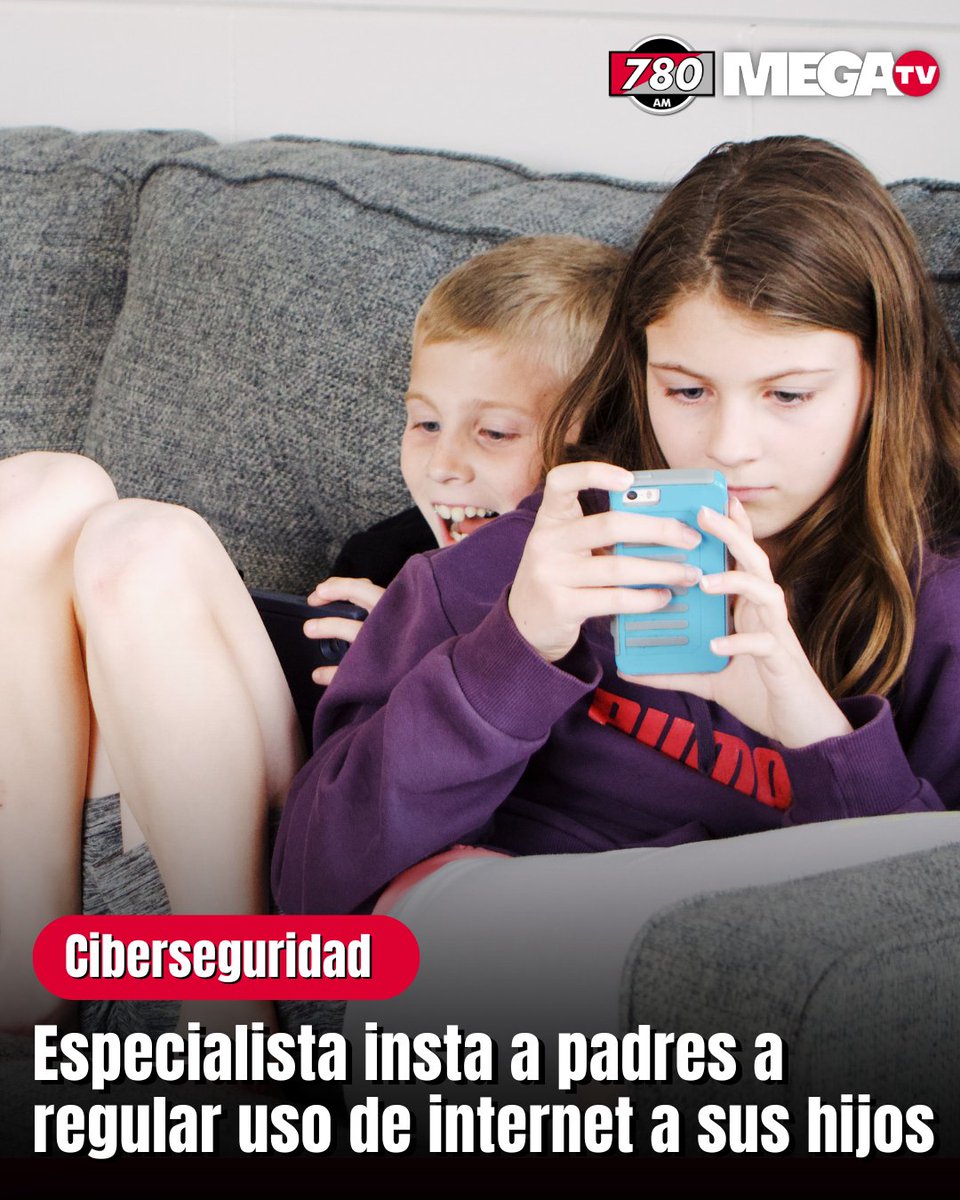 780AM's tweet image. Especialista en ciberseguridad recuerda a padres regular el uso de internet a sus hijos.

➡️Gunther Krone, especialista en ciberseguridad, explicó que en Paraguay rige desde hace 24 años una ley que prohíbe la venta de internet libre o no filtrado a menores de edad. 

➡️Recordó…