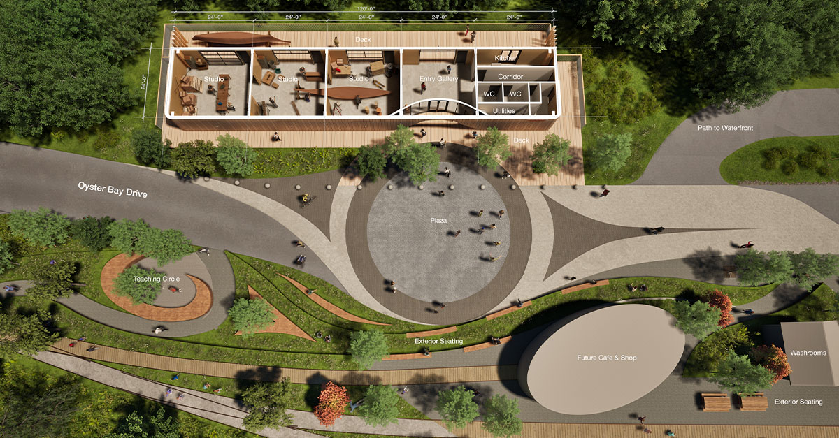 cparch_'s tweet photo. The Ladysmith Arts and Heritage Hub is more than cultural campus and public gathering space—it is a meaningful step toward Truth and Reconciliation.

This project of profound cultural and community significance was developed in partnership with the Town of Ladysmith, the Stz’uminus First Nation, and the community associations already active on the site. Its core mission is to formalize the area’s rich cultural heritage and vibrant arts scene, and highlight the long standing presence of the Stz’uminus First Nation.

Our design team included renowned Coast Salish artist John Marston, ensuring the project reflects the cultural and artistic values of the community, as well as PFS landscape architects. The completed Hub will feature an Artists’ Studio and a dynamic public plaza.

Learn more: https://t.co/UABENEdYl6

#architectvancouver #architectvancouverIsland #communitydevelopment #architecturedesign #communitydesign #ladysmithbc #culturalheritage #checkwitchpoironarchitects #pfsstudio #johnmarston