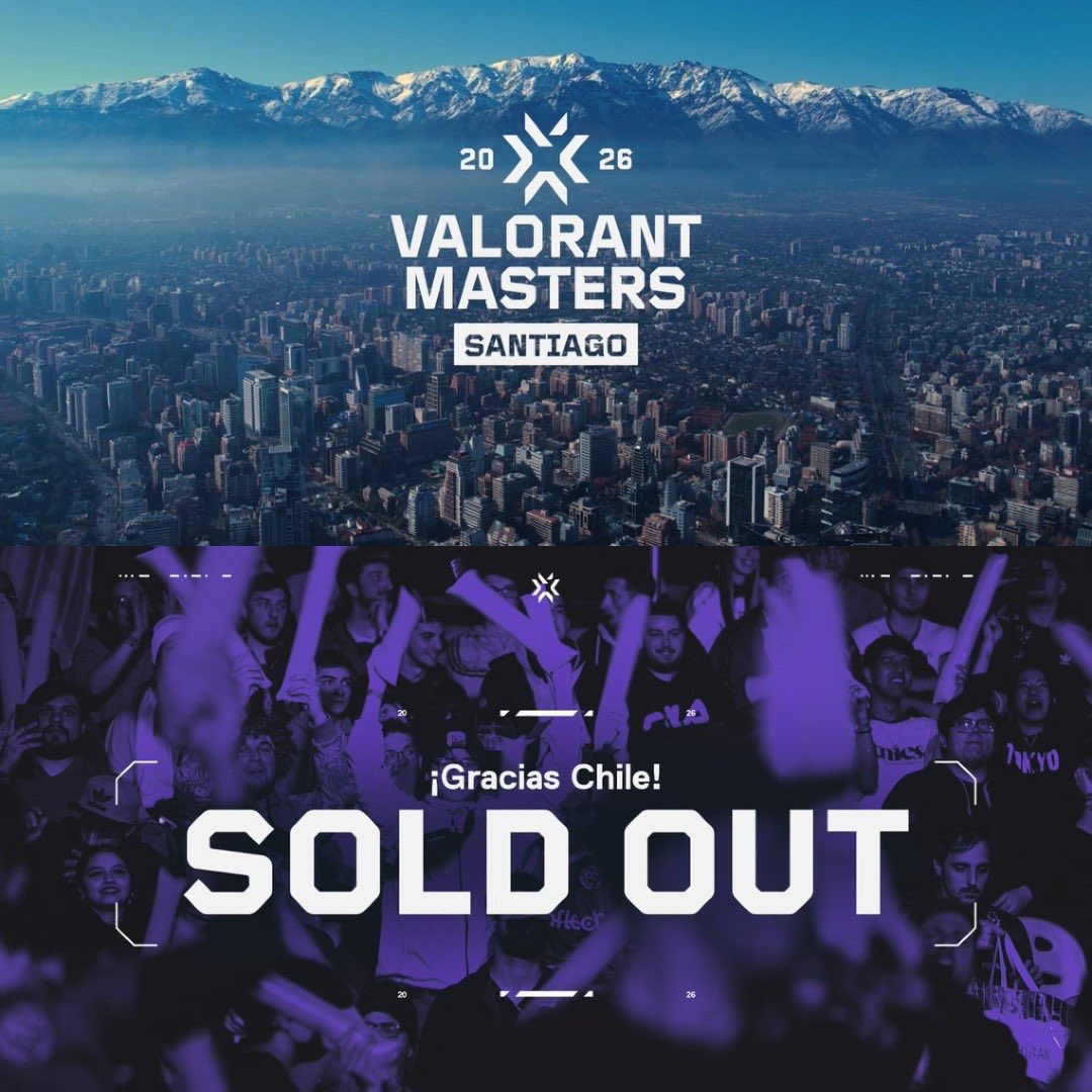 Masters Santiago Grand Finals Tickets SOLD OUT in MINUTES

WOW