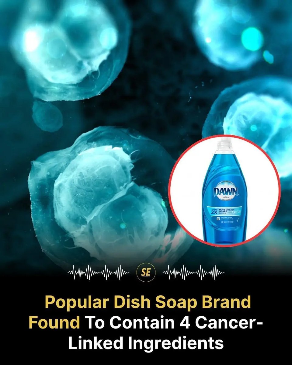 It sits by the sink in millions of homes. Known for cutting grease and saving wildlife in oil spills, Dawn dish soap has earned trust as a household staple. But new lab tests just revealed a darker side.

Scientists have found that at least four ingredients in Dawn are linked to
