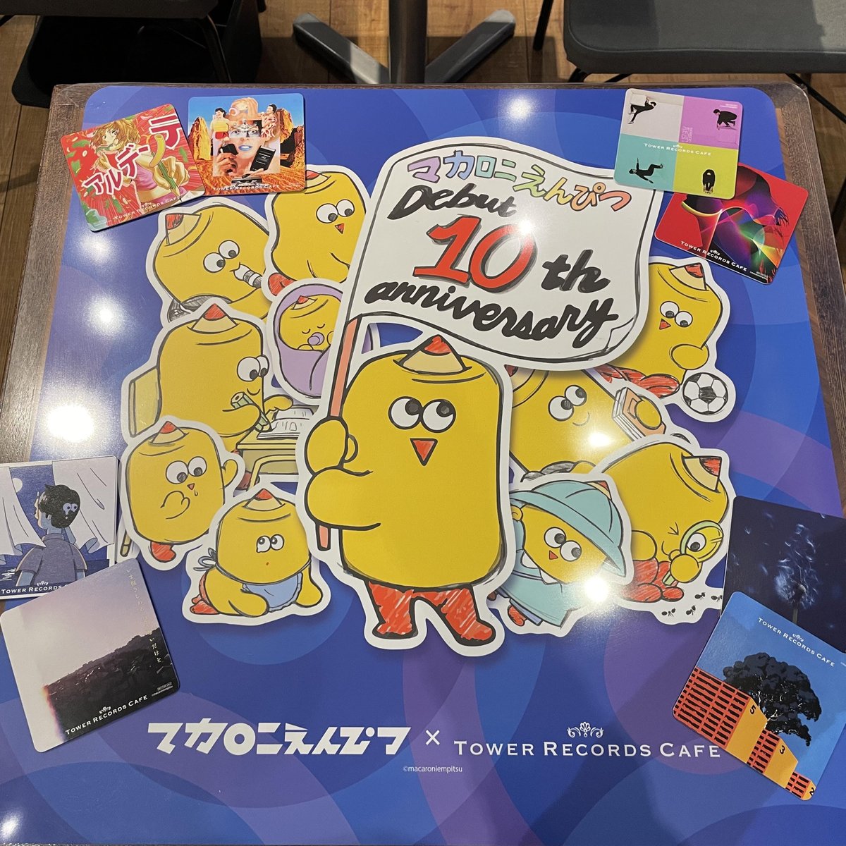 マカロニえんぴつ × TOWER RECORDS CAFE】 テイクアウトメニューの
